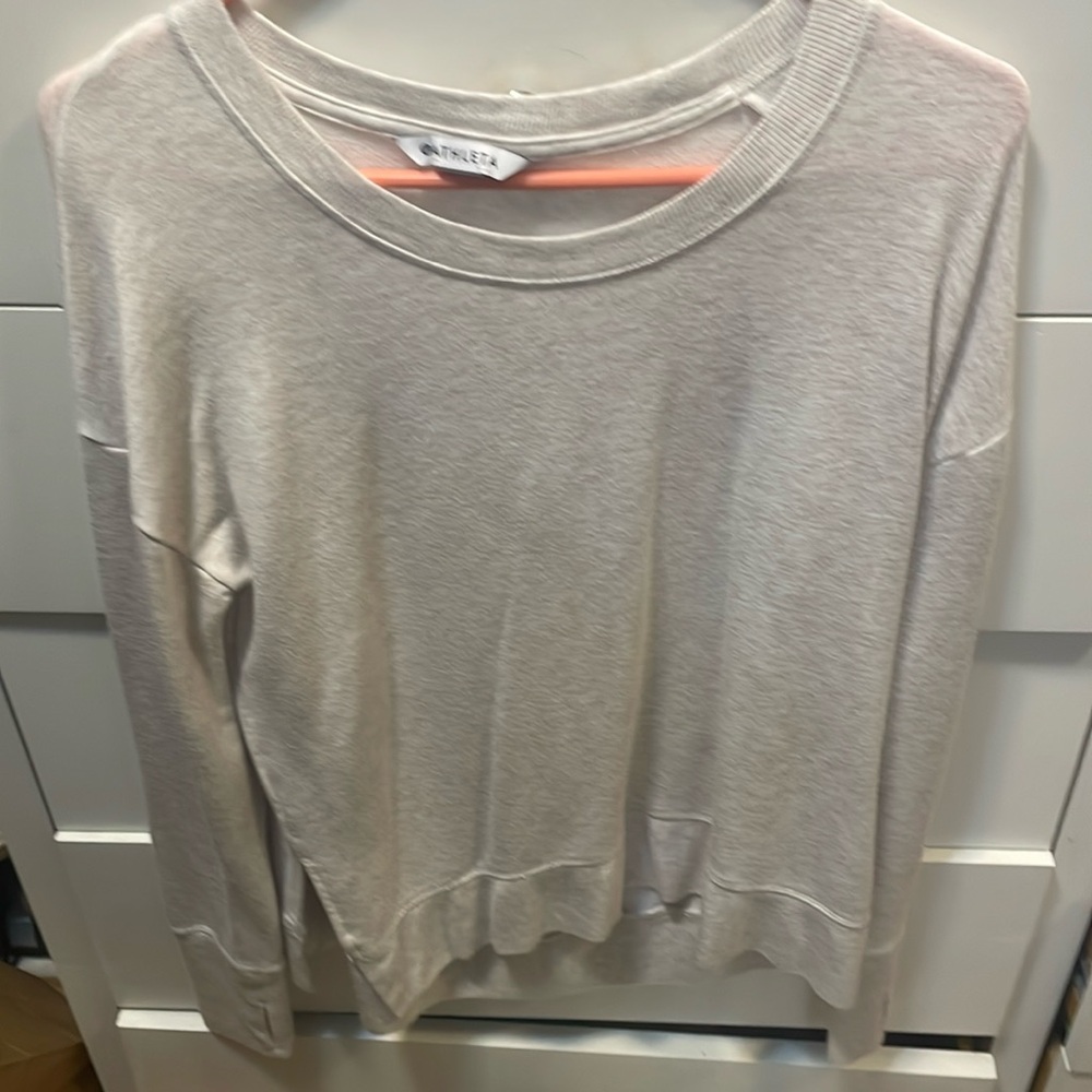 Athleta Coaster Luxe sweatshirt petite small